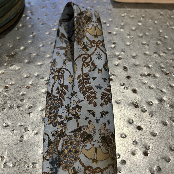 Courchevel silk tie - Picture 4 of 6